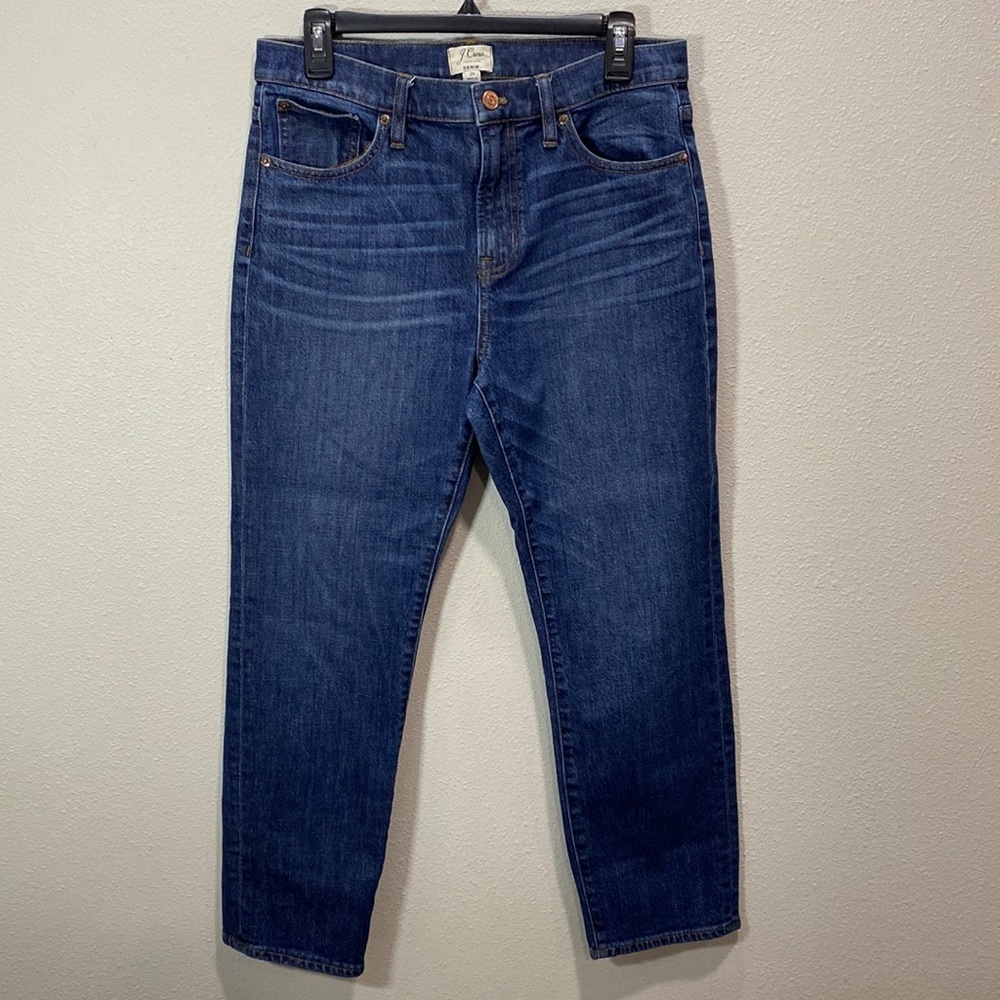 J crew vintage crop straight jean F8025